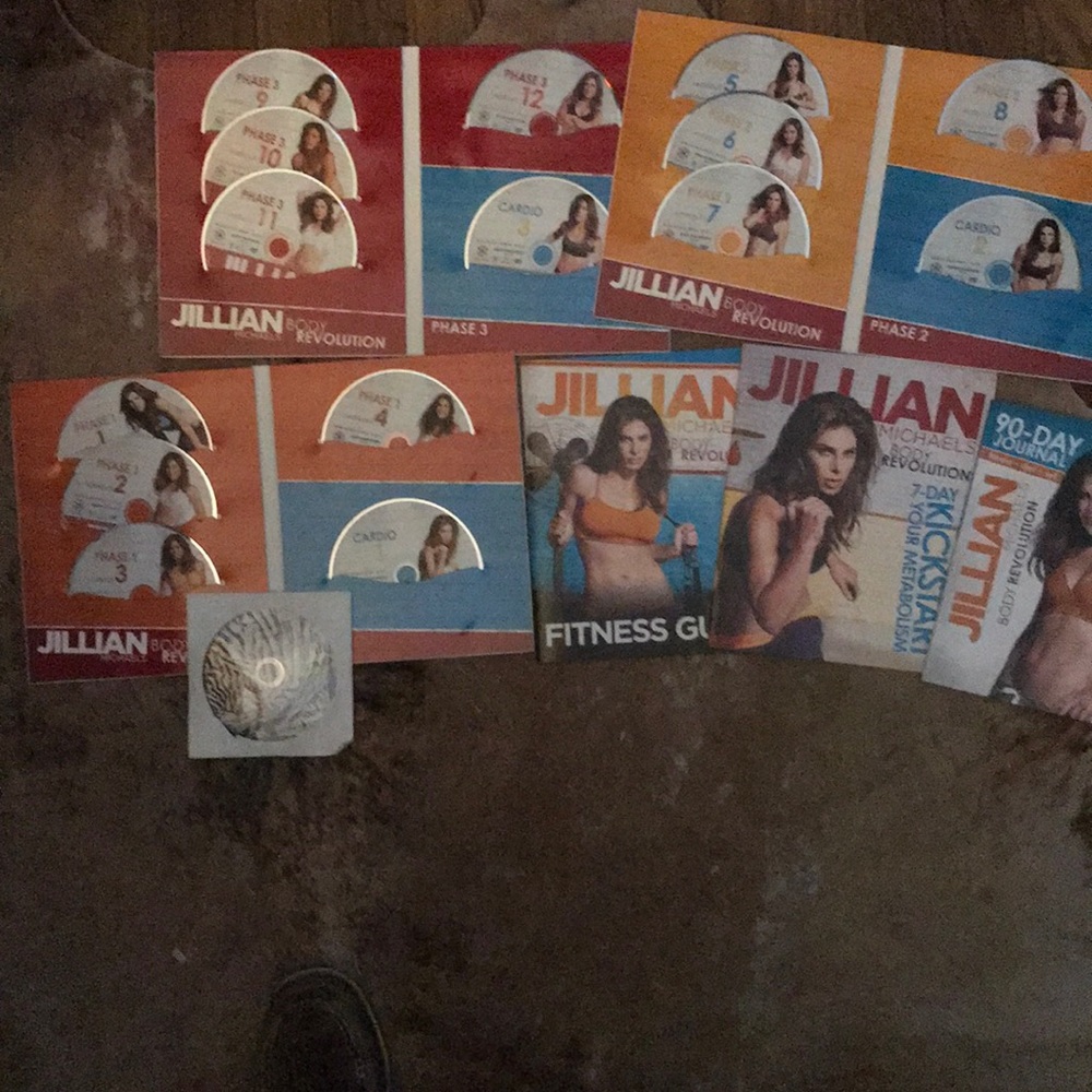 JULIAN MICHAELS BODY REVOLUTUON 15 DVDS